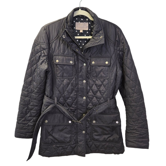 Banana Republic Factory Quilted Belted Jacket Size Large