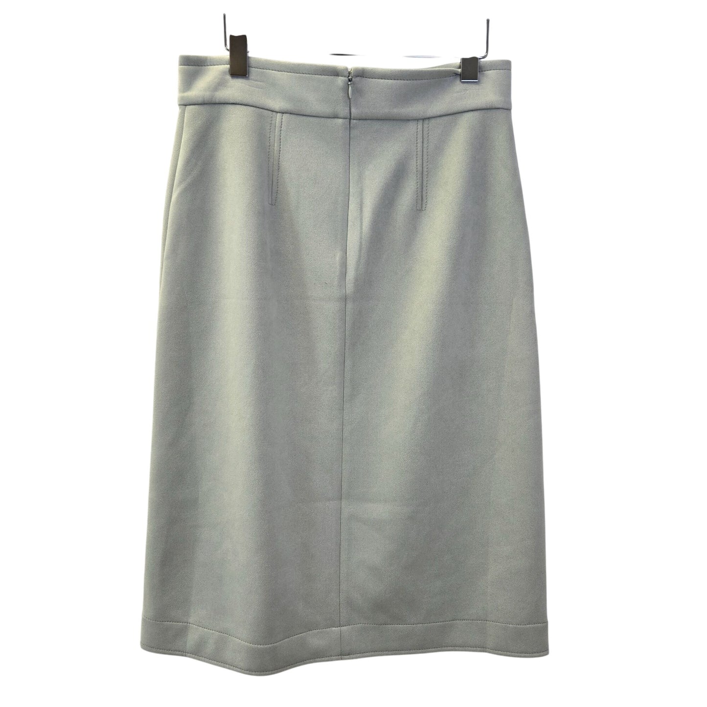 Ann Taylor Faux Suede Wrap Midi Skirt Size 6