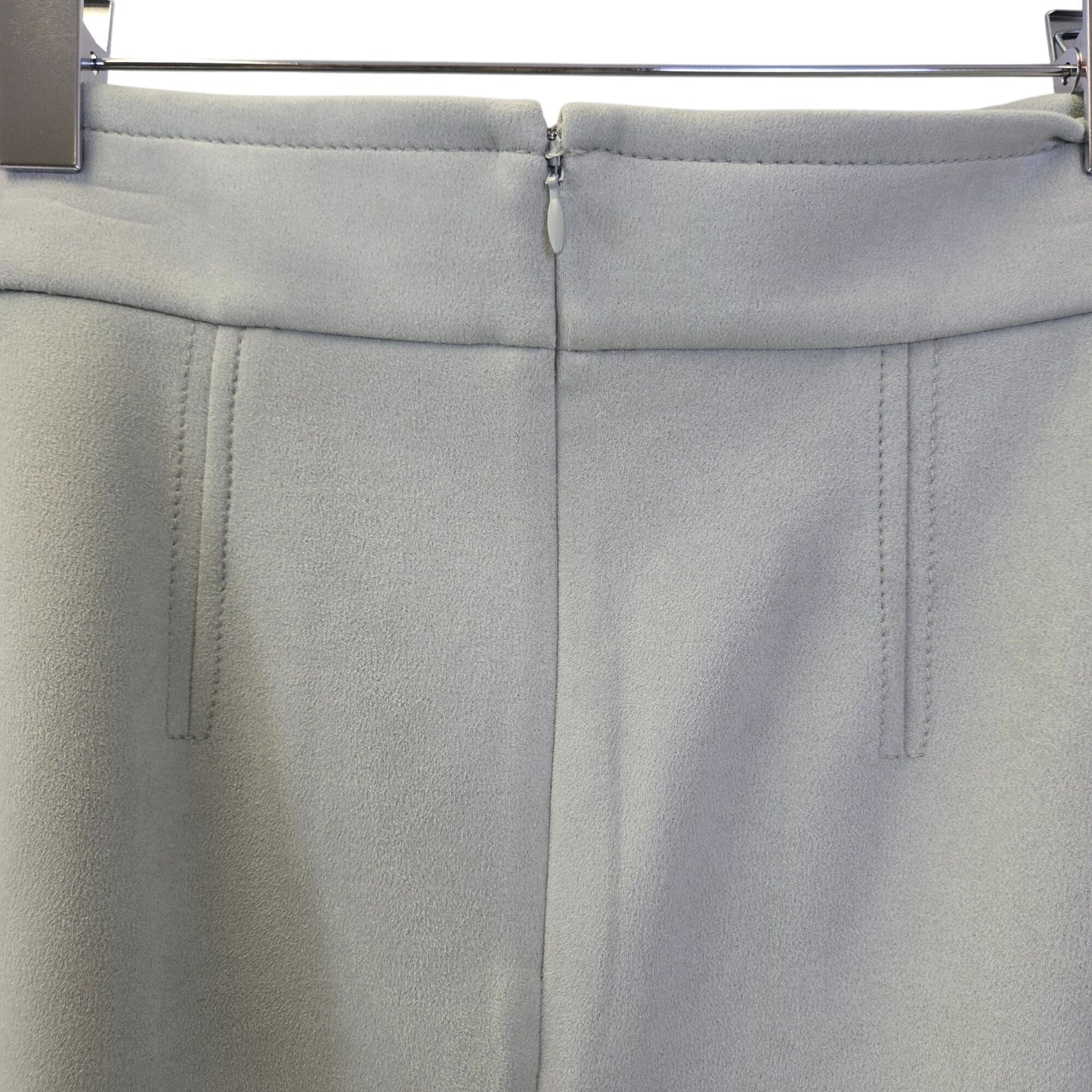 Ann Taylor Faux Suede Wrap Midi Skirt Size 6