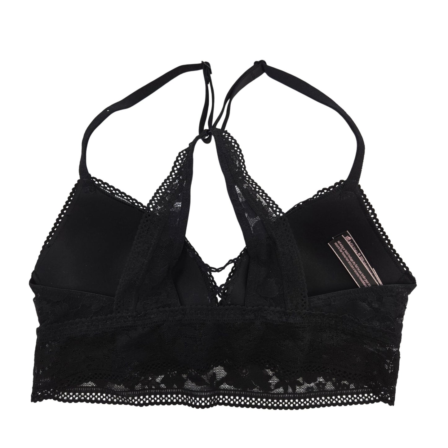 Victoria's Secret PINK Underwire Racerback Lace Bralette Size Small