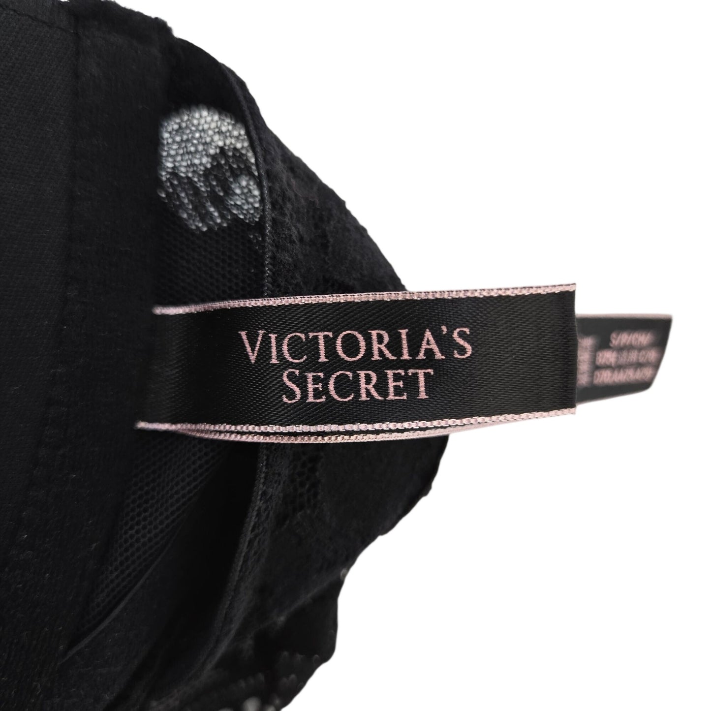 Victoria's Secret PINK Underwire Racerback Lace Bralette Size Small