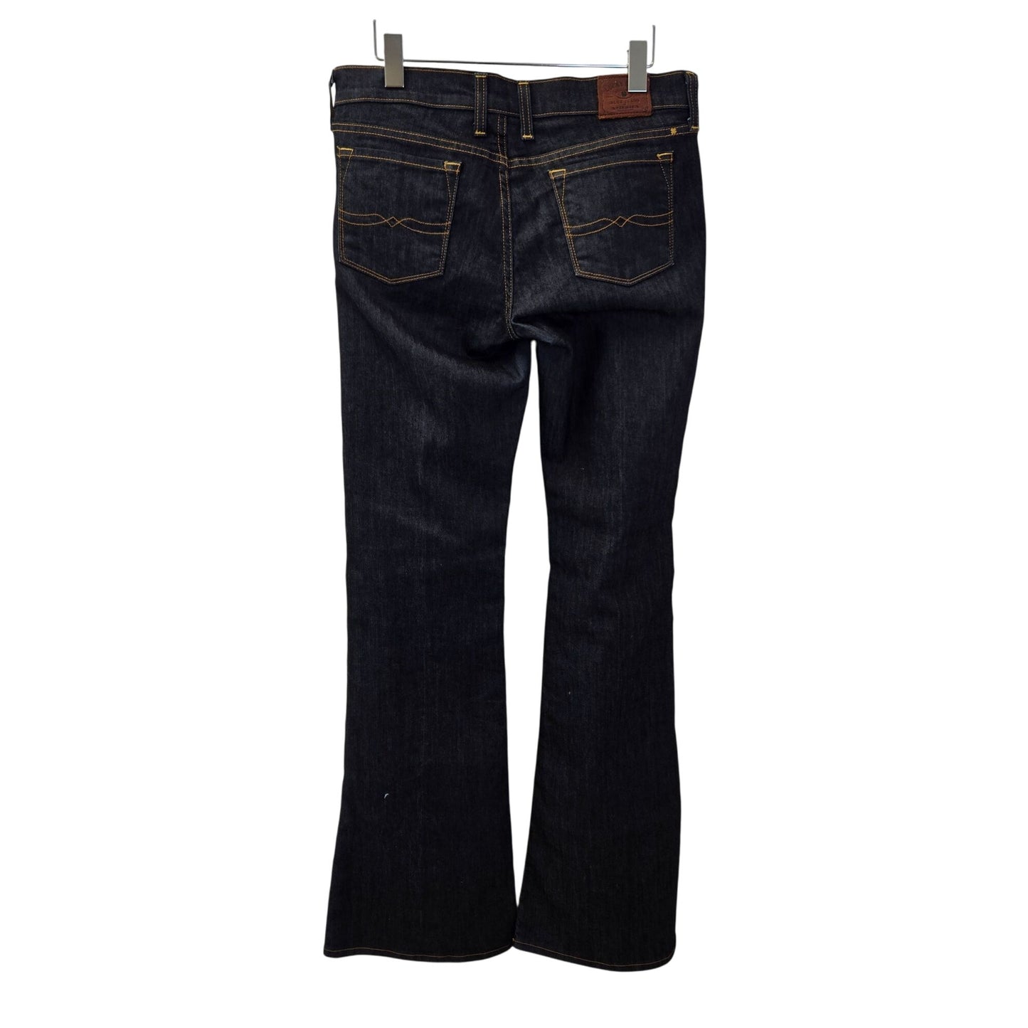Lucky Brand Claire Flare Low Rise Dark Wash Jeans Size 8
