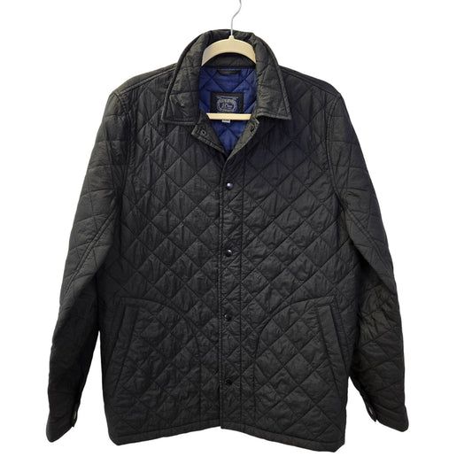 J. Crew Primaloft Lightweight Quilted Snap Closure Barn Jacket Size Small