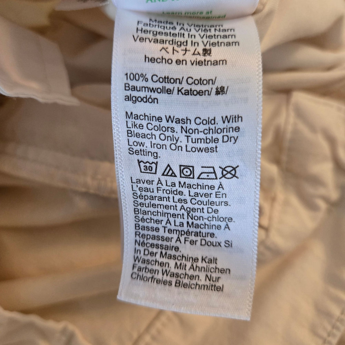 J. Crew 100% Cotton High Rise Straight Leg Cargo Pants Size 26
