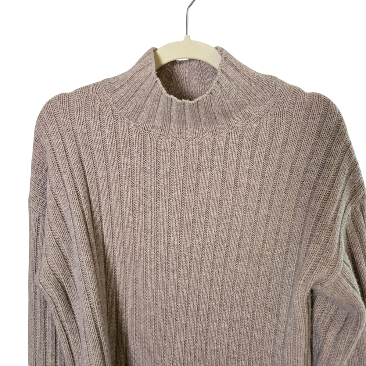 Alex Mill Charley Wool & Cashmere Blend Rib Mockneck Sweater Size Small