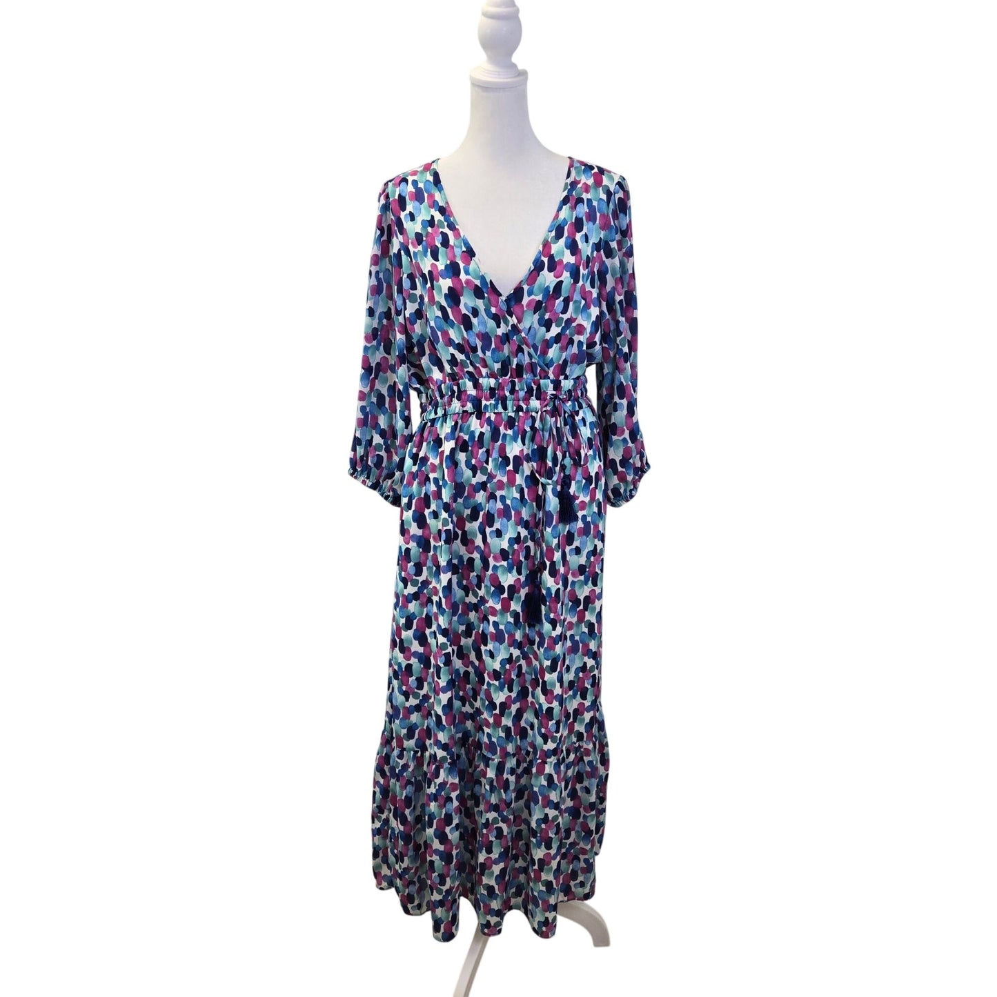 Tommy Bahama Splendid Sea Maxi Dress Size Medium (est)