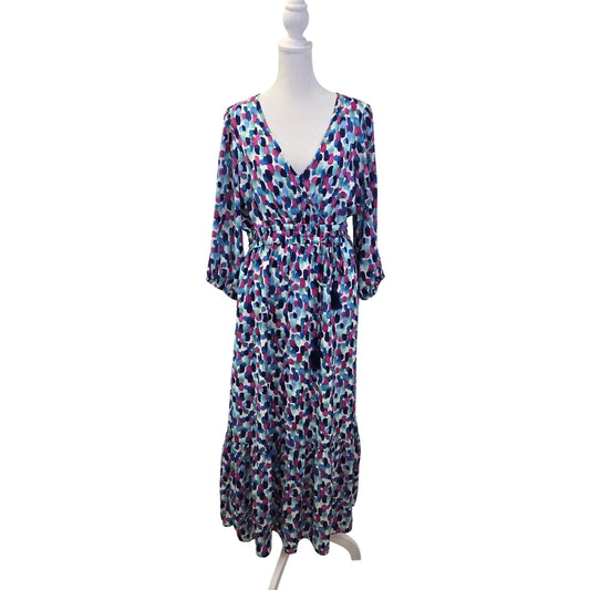 Tommy Bahama Splendid Sea Maxi Dress Size Medium (est)