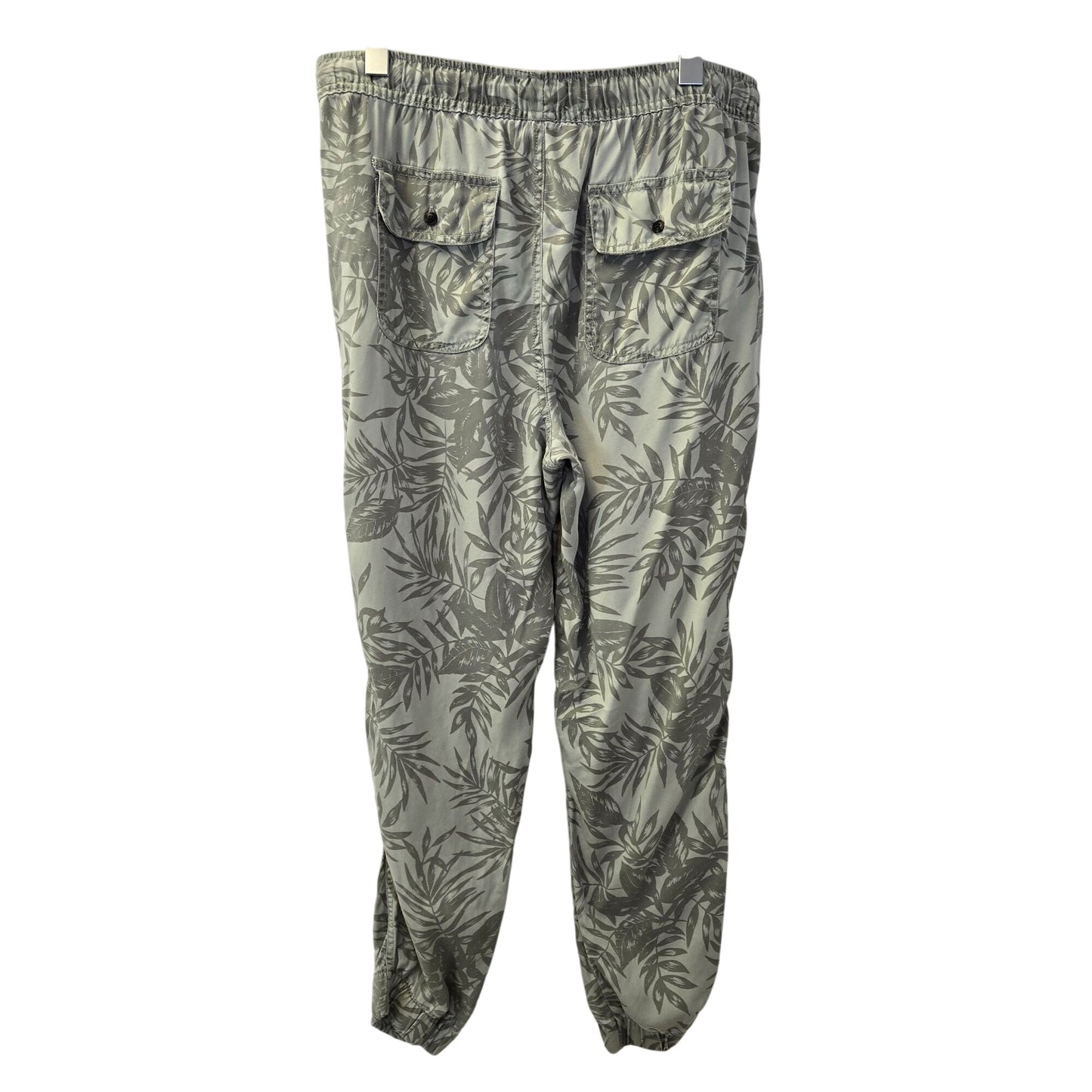 C&C California 100% Lyocell Tropical Print Jogger Pants Size Large