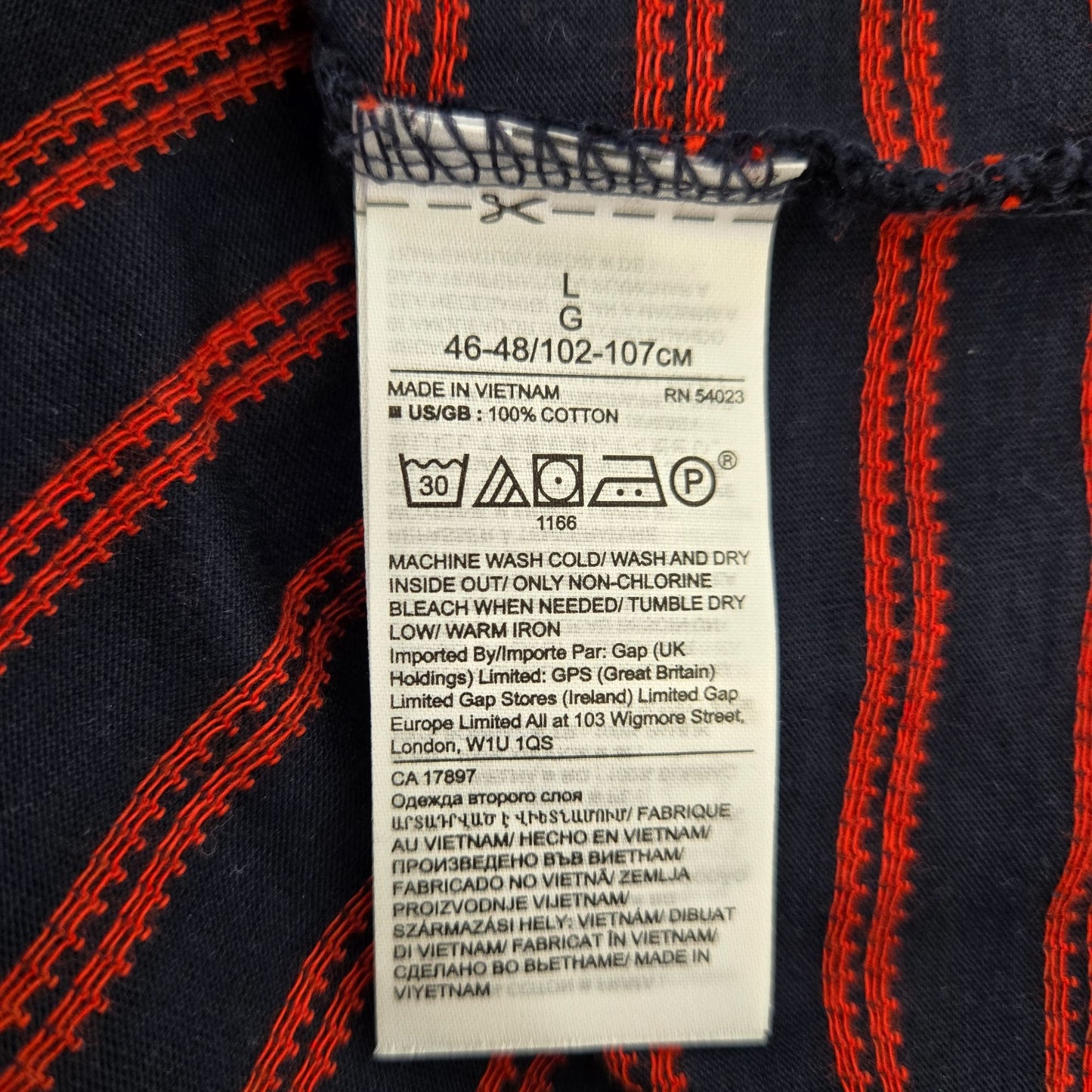 Banana Republic Luxury Touch Striped Polo Shirt Size Large