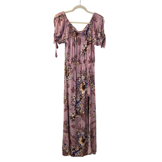 Band of Gypsies Floral Maxi Romper Dress Size Large