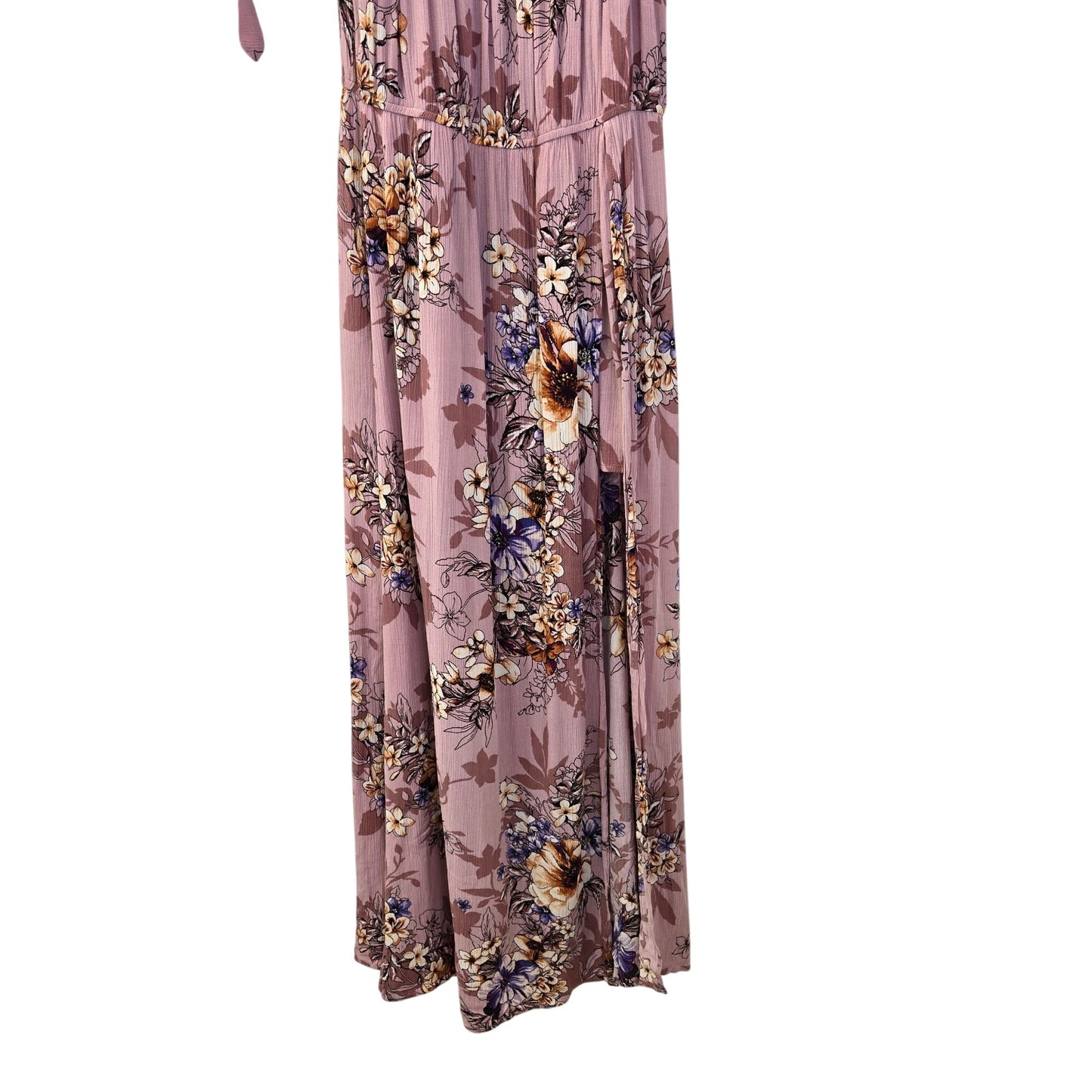 Band of Gypsies Floral Maxi Romper Dress Size Large