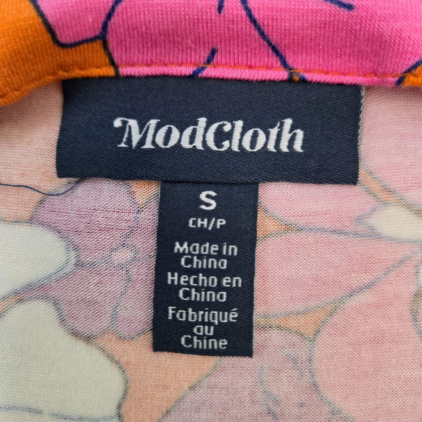 NWT Modcloth Making My Way Down To Miami Floral Dress Size Small