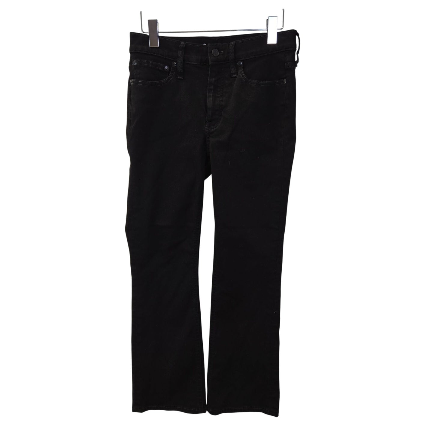 J. Crew Billie Demi Boot Cut Jeans in Black Size 27