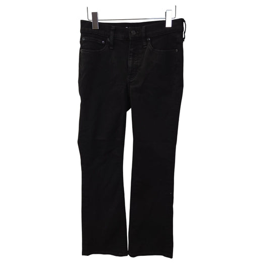 J. Crew Billie Demi Boot Cut Jeans in Black Size 27