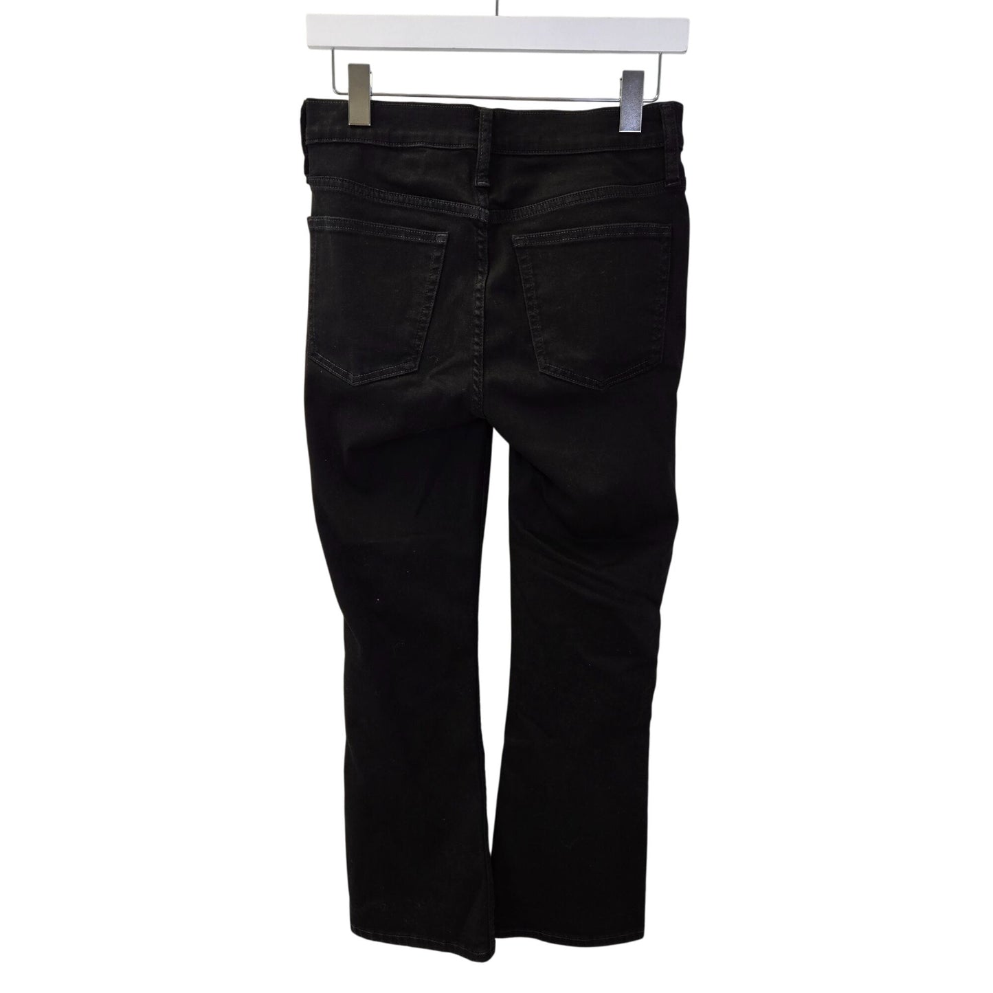 J. Crew Billie Demi Boot Cut Jeans in Black Size 27
