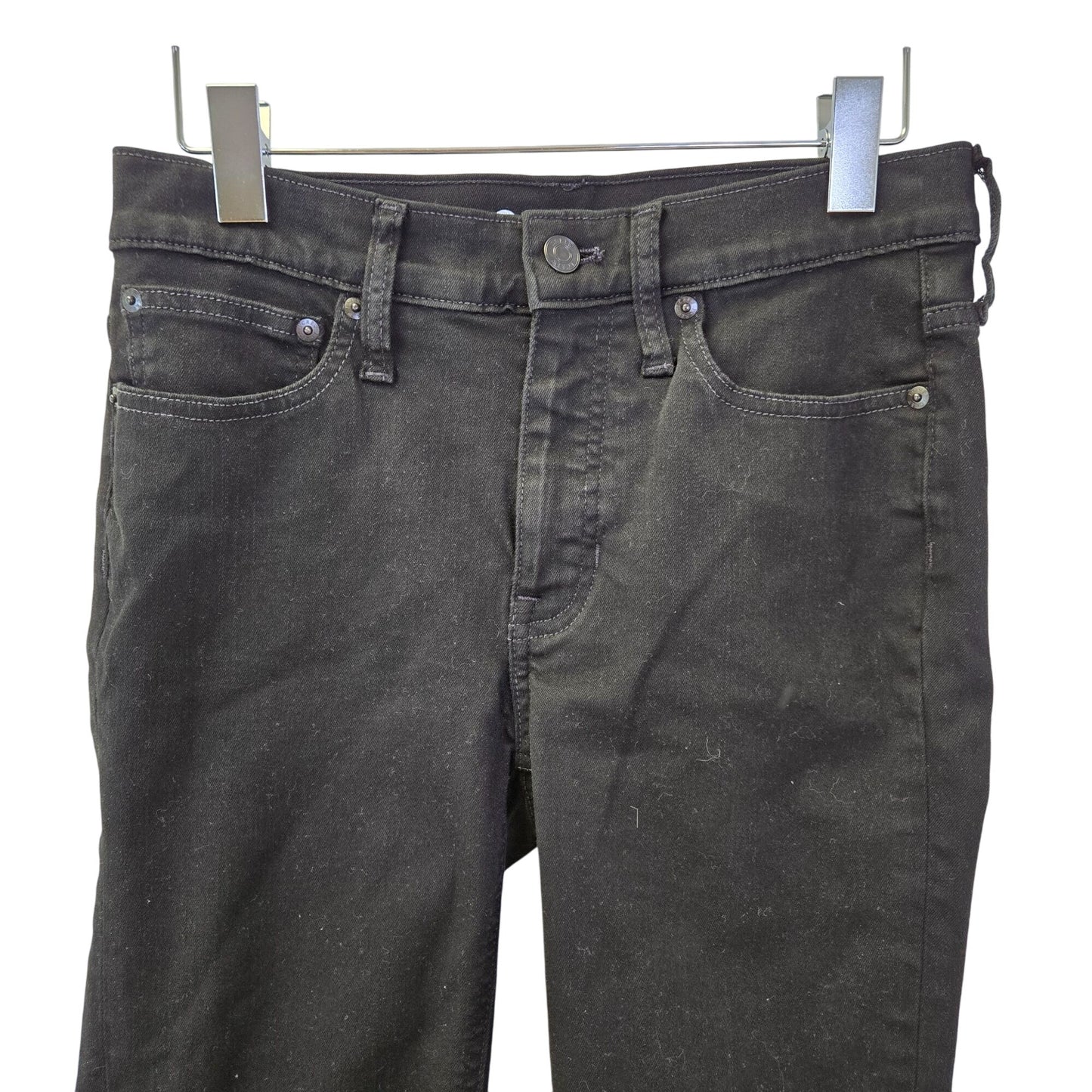 J. Crew Billie Demi Boot Cut Jeans in Black Size 27