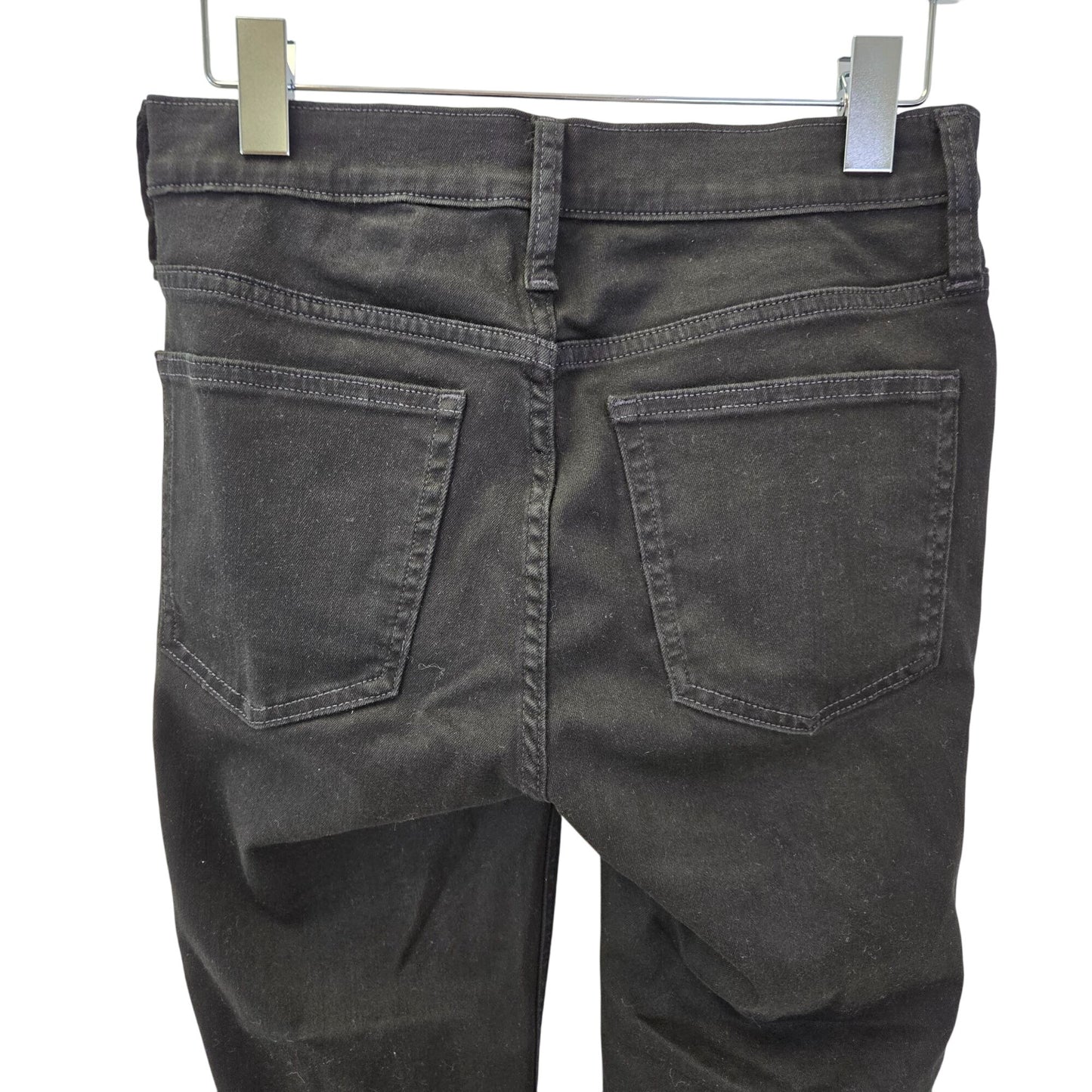 J. Crew Billie Demi Boot Cut Jeans in Black Size 27