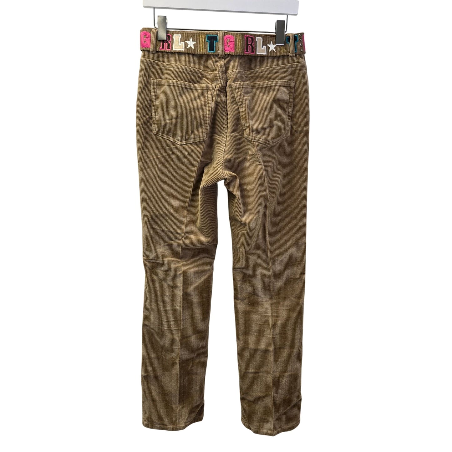Lauren Ralph Lauren Wide Whale Corduroy Straight Leg Pants Size 8