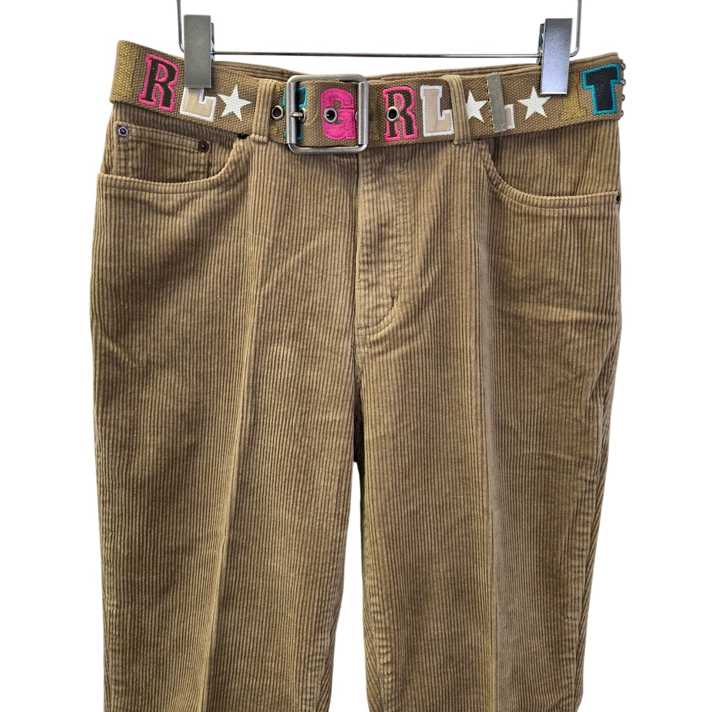 Lauren Ralph Lauren Wide Whale Corduroy Straight Leg Pants Size 8