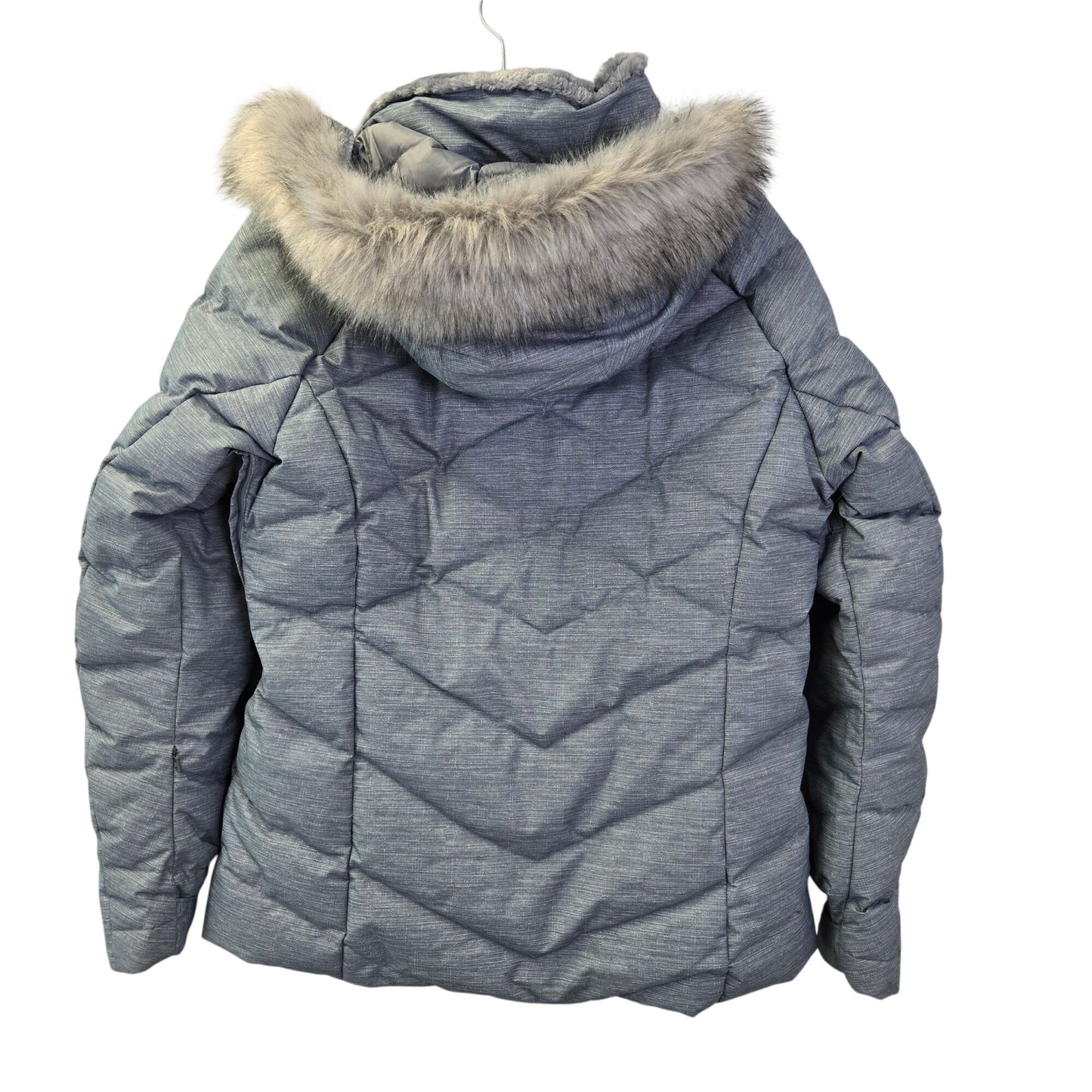 Columbia Lay D Down Quilted Hooded Ski & Snowboard Jacket Size Large