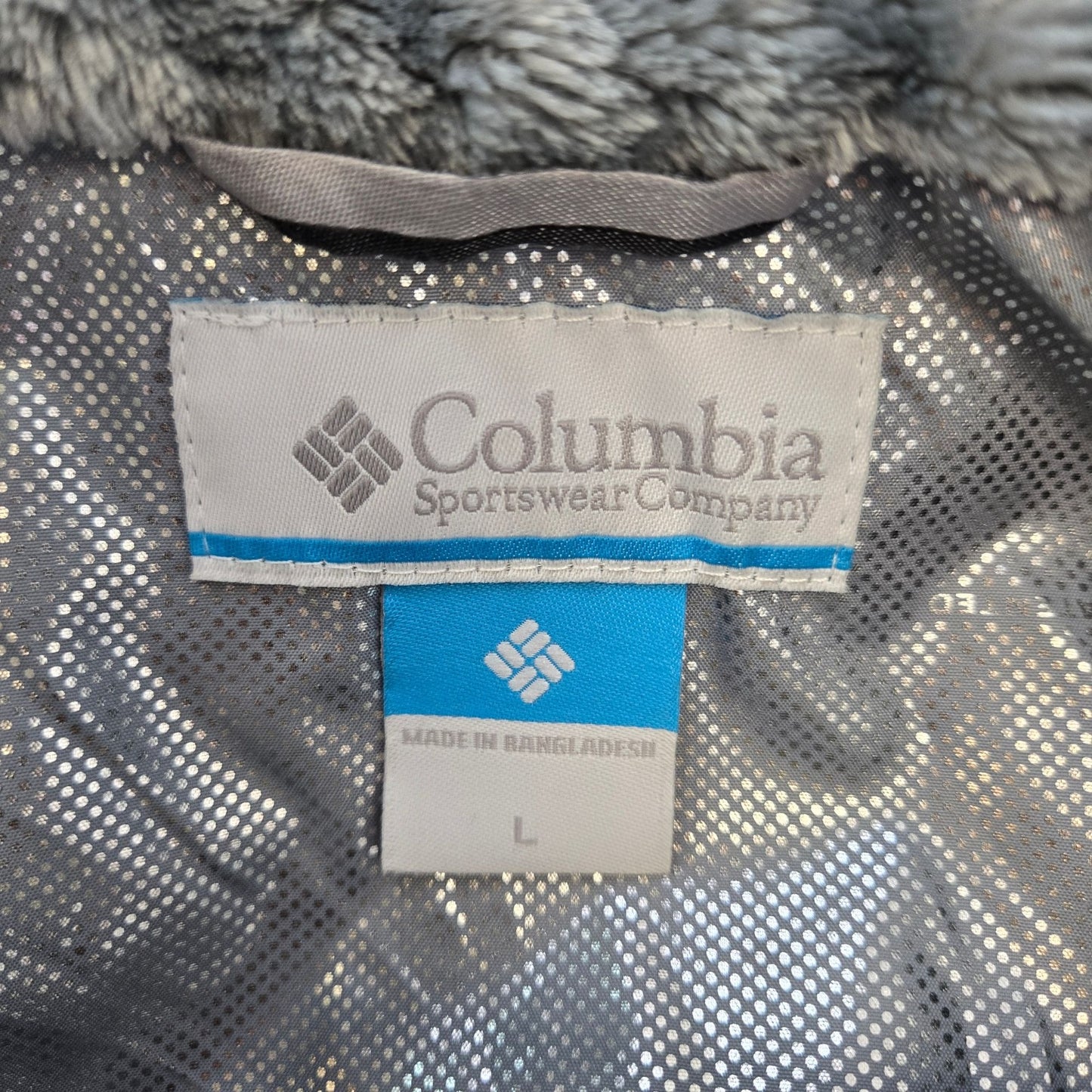 Columbia Lay D Down Quilted Hooded Ski & Snowboard Jacket Size Large