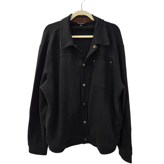 Banana Republic Factory Twill Trucker Snap Front Jacket Shacket Size XL