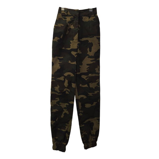 Revolve Superdown Jordan Slim Elastic Camouflage Pants Size XXS