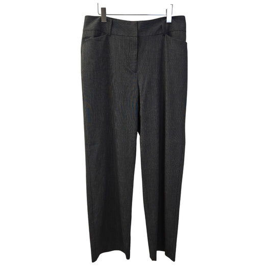 Chico's Wide Leg Pinstripe Trouser Pants Size Chico's 3/XL
