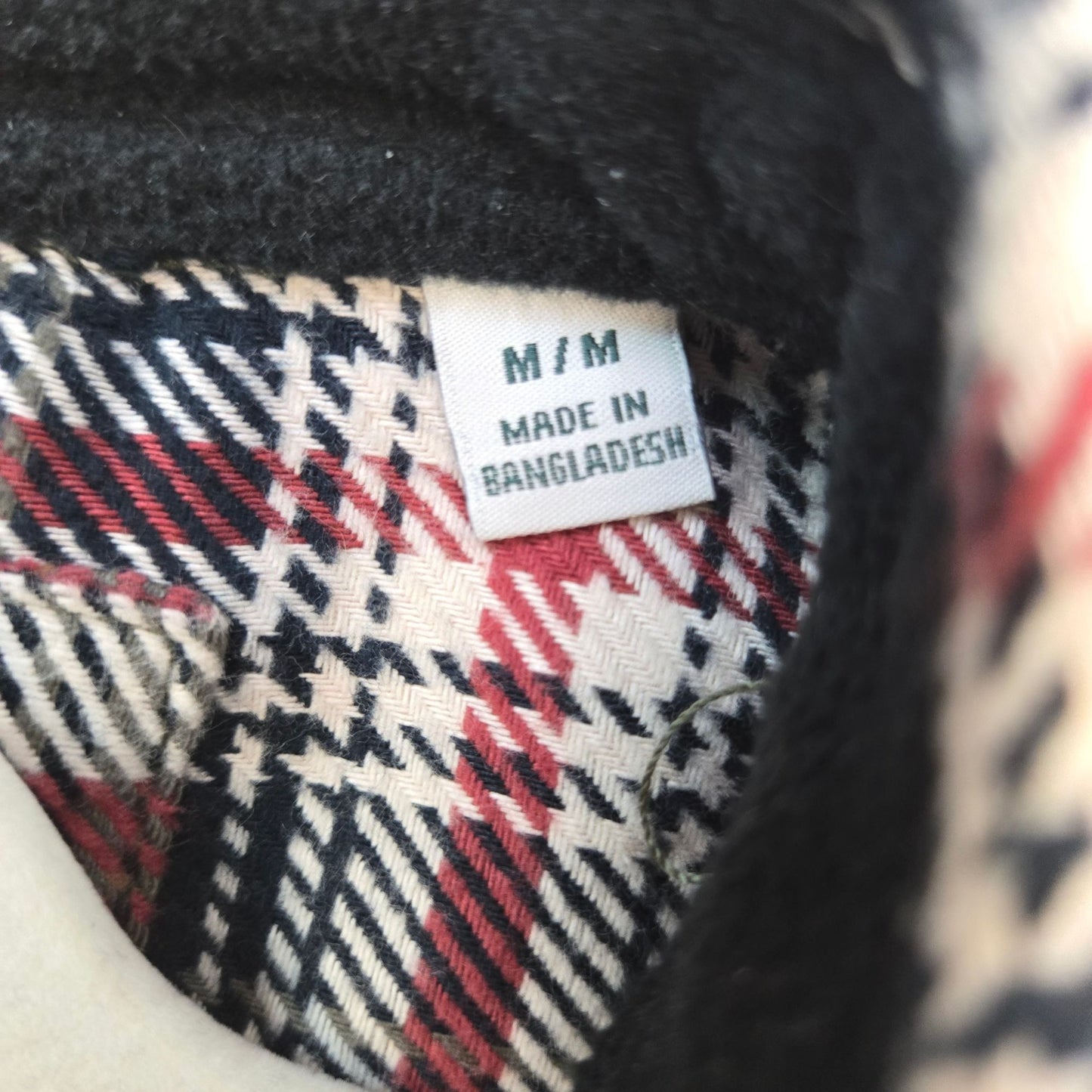 Orvis Heavier Weight Plaid Flannel Button Down Shacket Size Medium