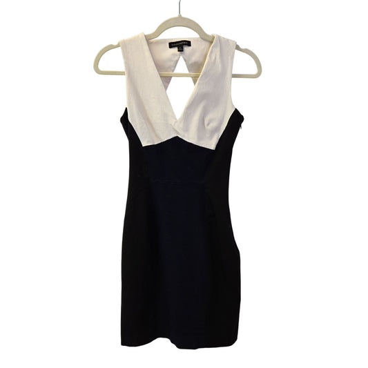Banana Republic Sloan Back Cut Out Color Block Dress Size 0