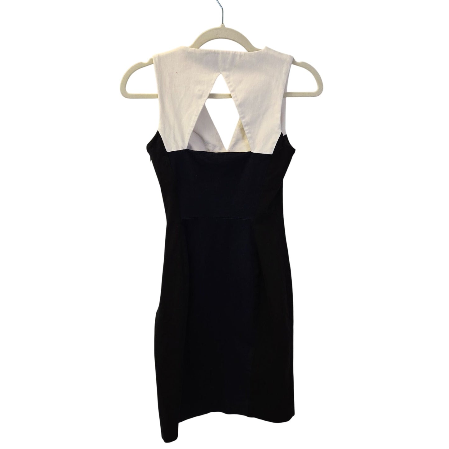 Banana Republic Sloan Back Cut Out Color Block Dress Size 0