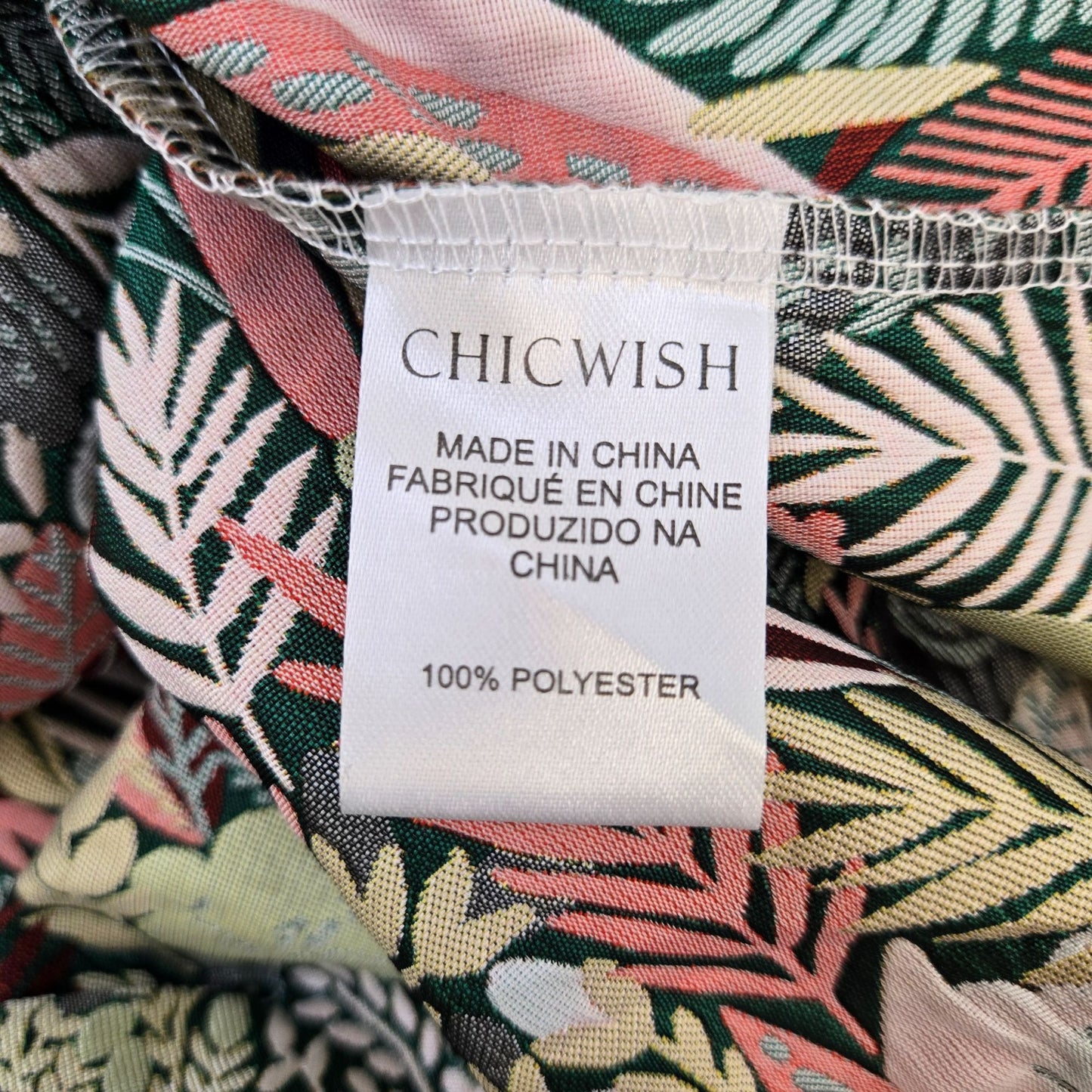 NWT Chicwish Anthropologie Spring Scenery Floral Jacquard Pleated Skirt Size 2XL