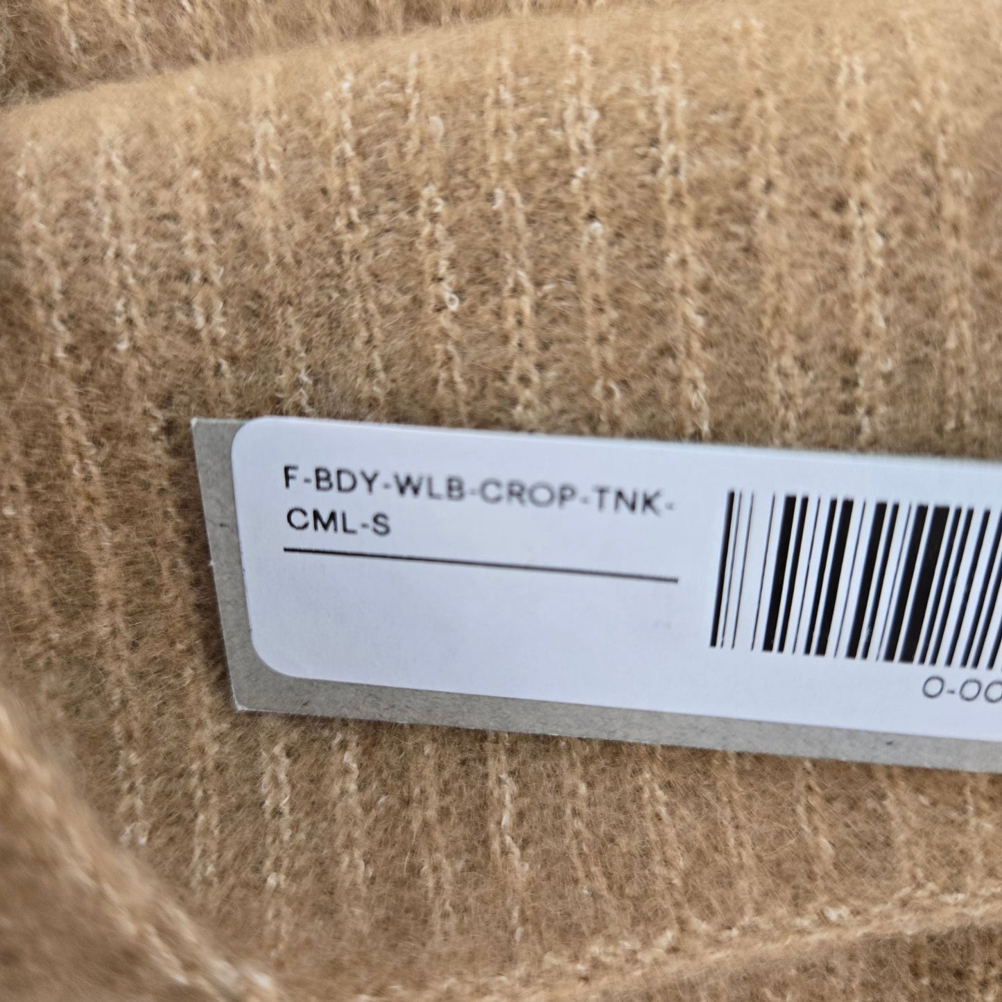NWT Everlane The Cozy Stretch Wool & Yak Hair Blend Tank Top Size Small
