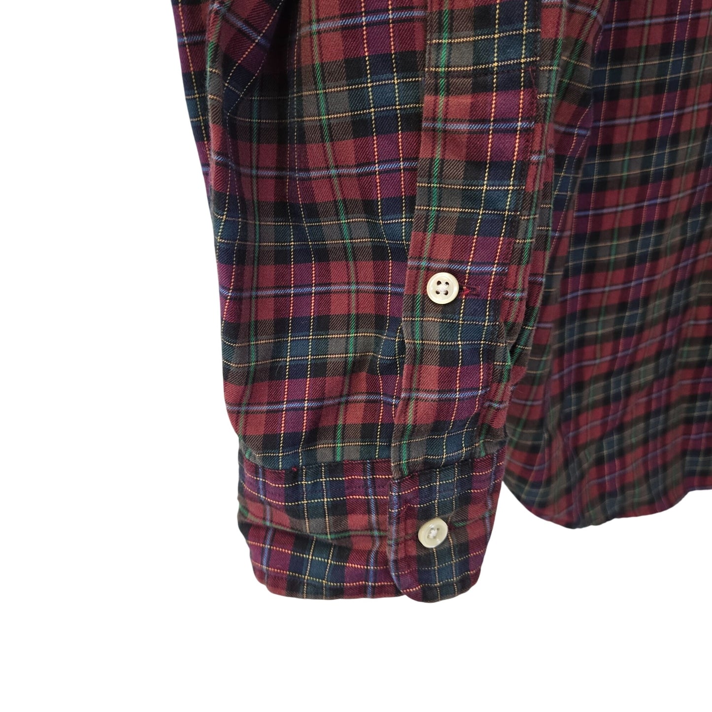 Ralph Lauren Classic Fit Tartan Plaid Button Down Shirt Size XL