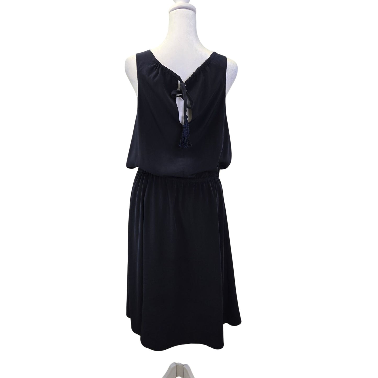 Athleta Martinique Faux Wrap Tassel Embellished Dress Size Large