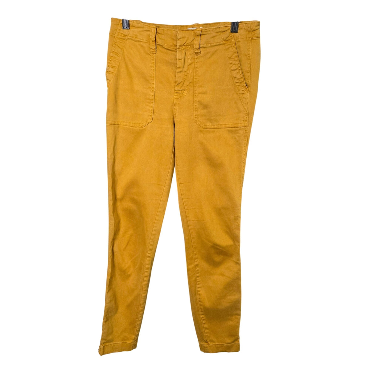 J. Crew Cotton Blend Ankle Zip Patch Pocket Ankle Pants Size 26