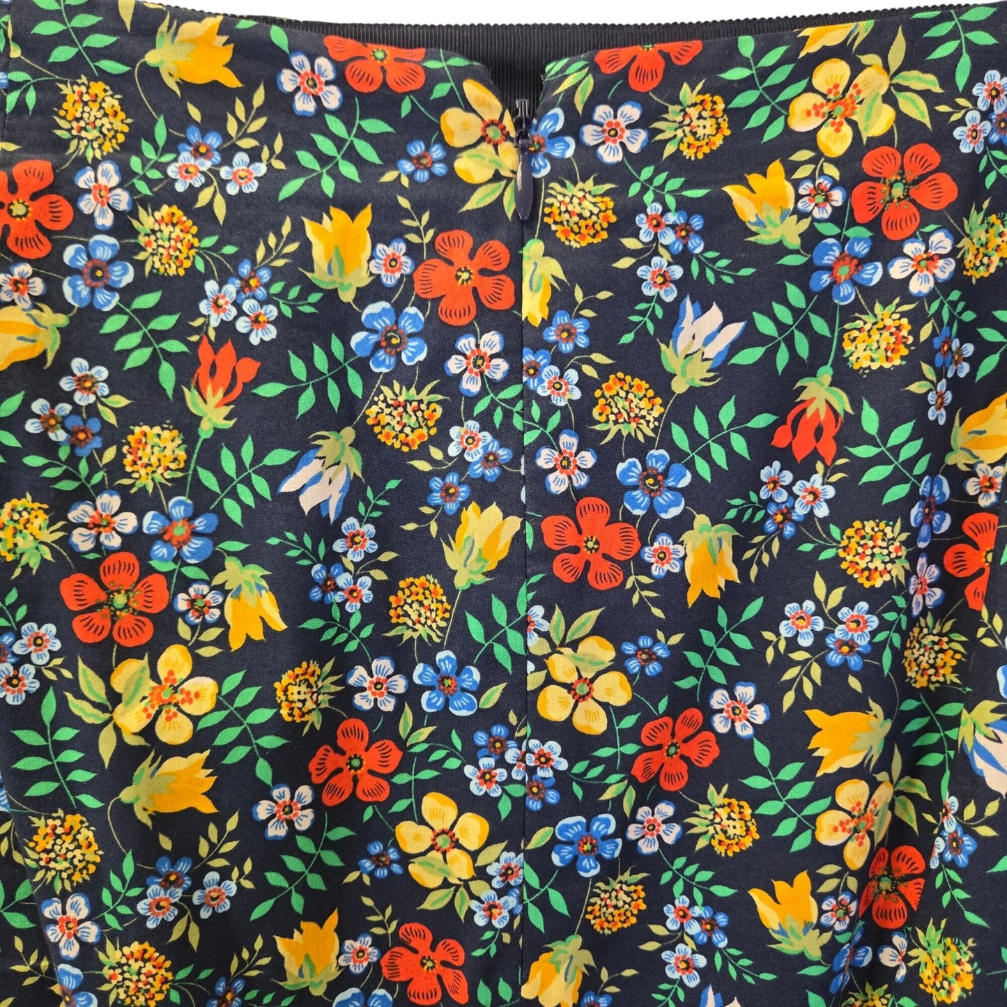 Liberty Art Fabrics for J. Crew Floral Edenham Ruffle Envelope Skirt Size 6