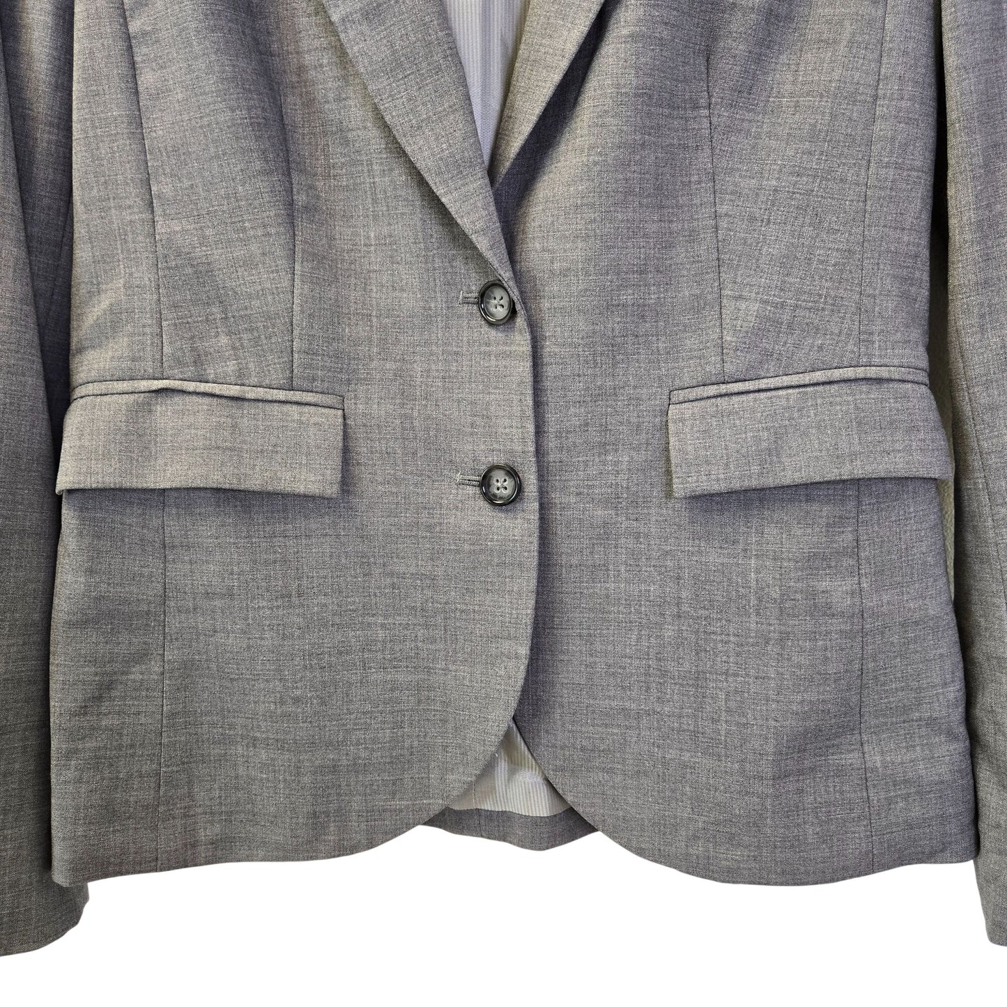 Banana Republic Wool Blend Two Button Blazer Jacket Size 6
