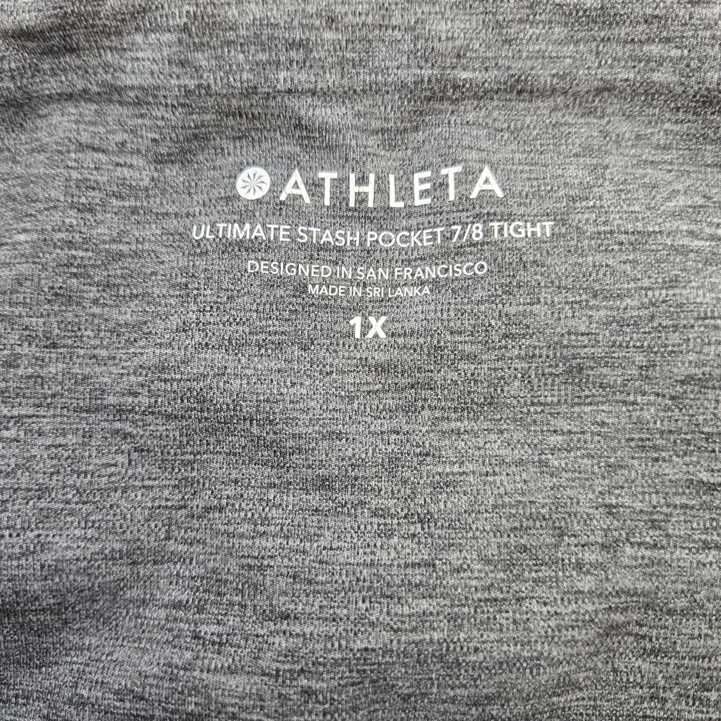 Athleta Ultimate Stash Pocket 7/8 Tight Leggings Size 1X