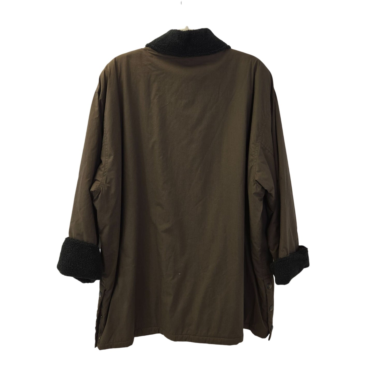 NWT Olsen Sherpa Fleece Lined Utility Barn Jacket Size 42/US XL/2XL