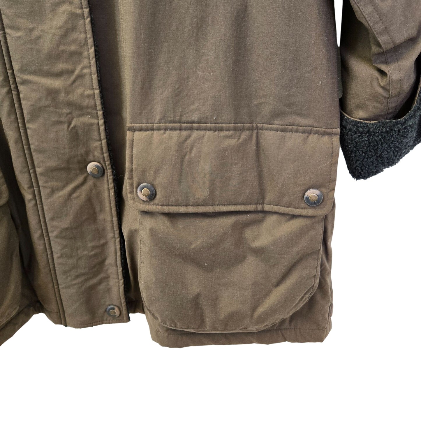 NWT Olsen Sherpa Fleece Lined Utility Barn Jacket Size 42/US XL/2XL