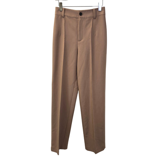 Zara High Rise Straight Leg Dress Pants Size XS