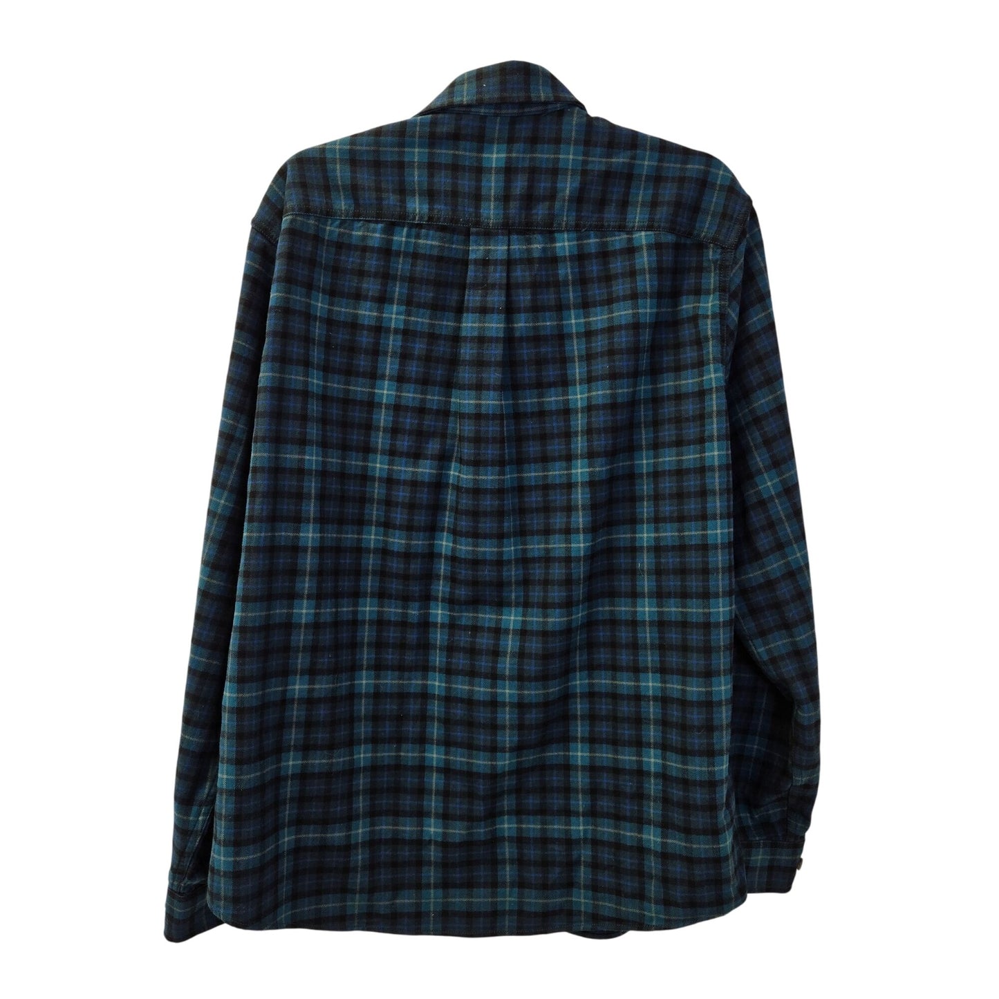 NWOT Eddie Bauer Class Fit Plaid Flannel Button Down Shirt Size Large