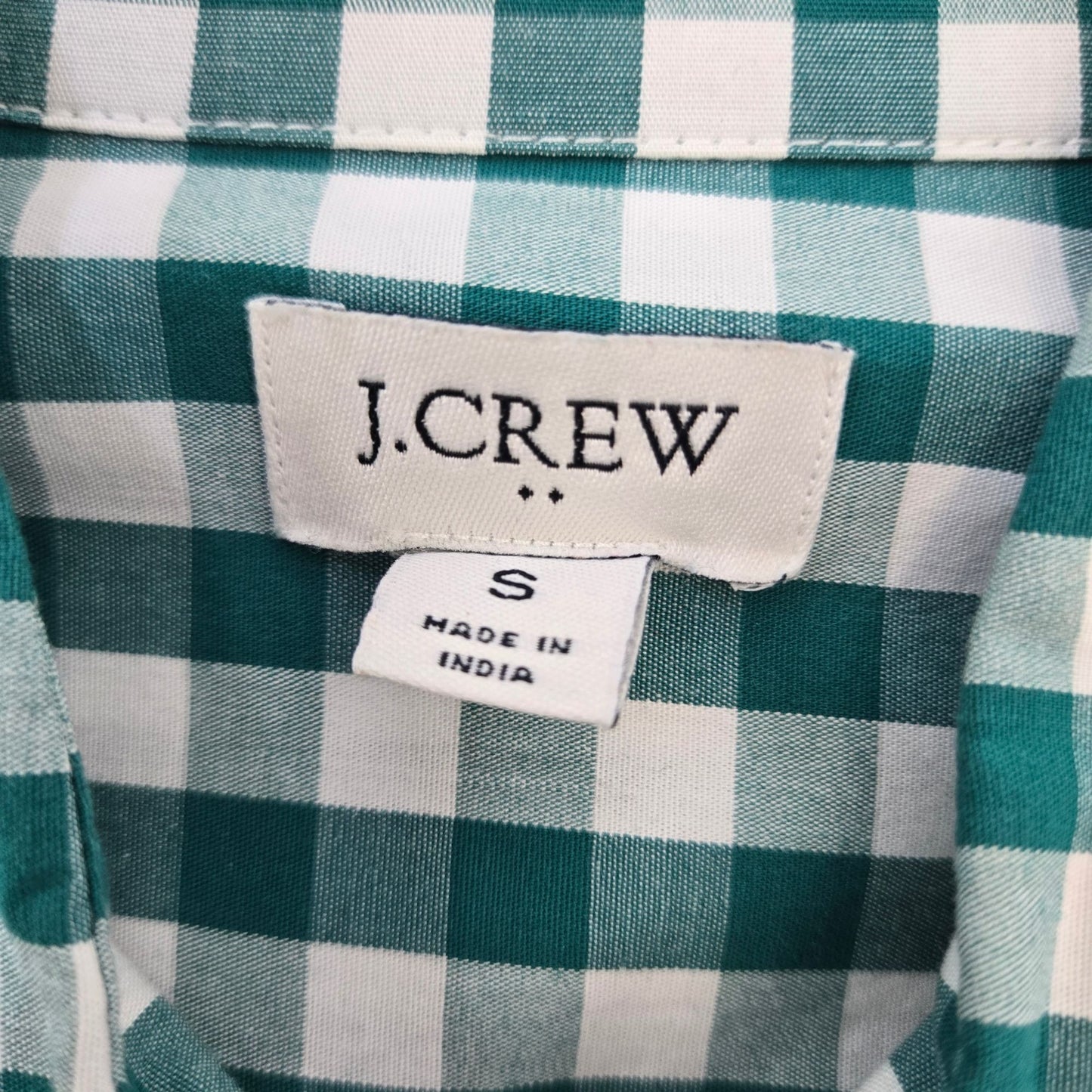 J. Crew Factory Picnic Plaid Button Down Shirt Size Small