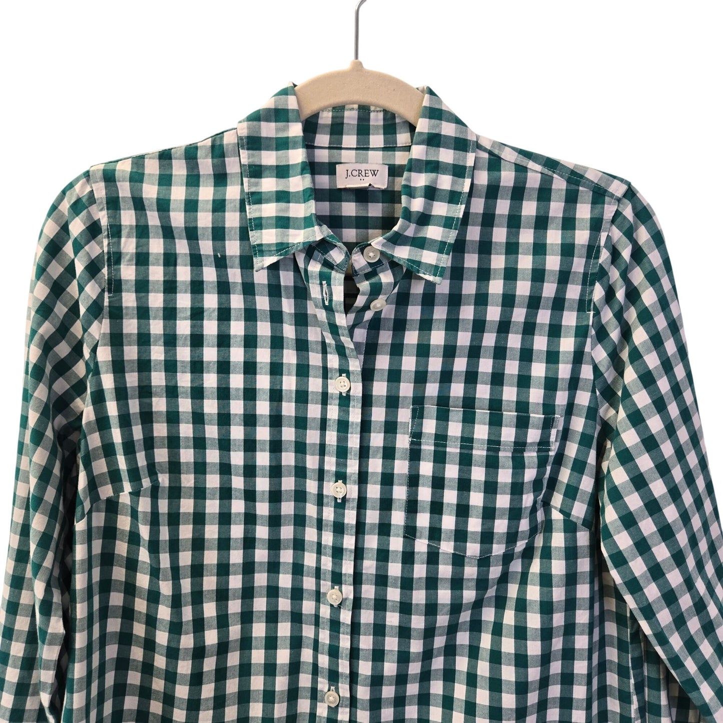 J. Crew Factory Picnic Plaid Button Down Shirt Size Small