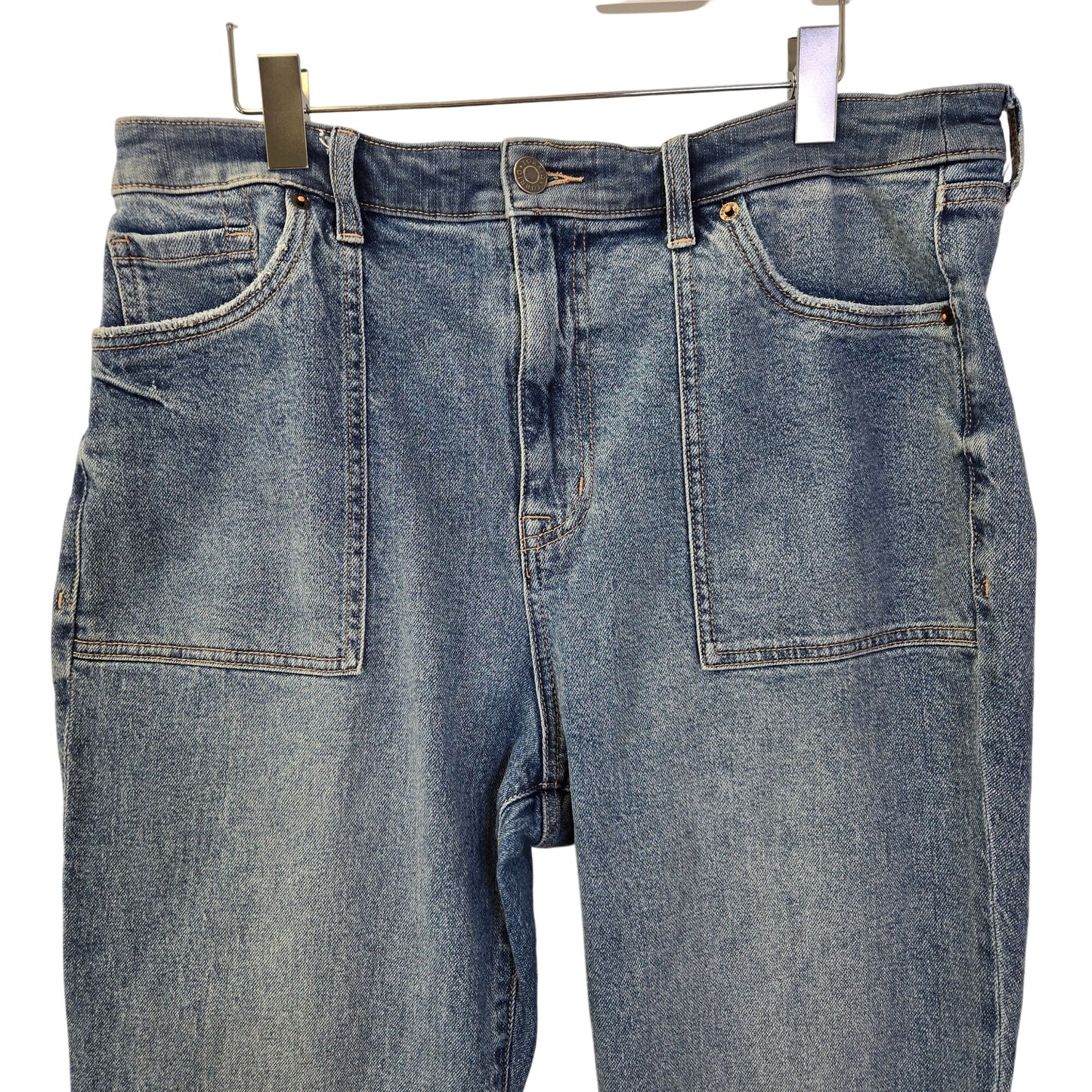Torrid High Rise Straight Leg Classic Denim Pants Size 16 Short