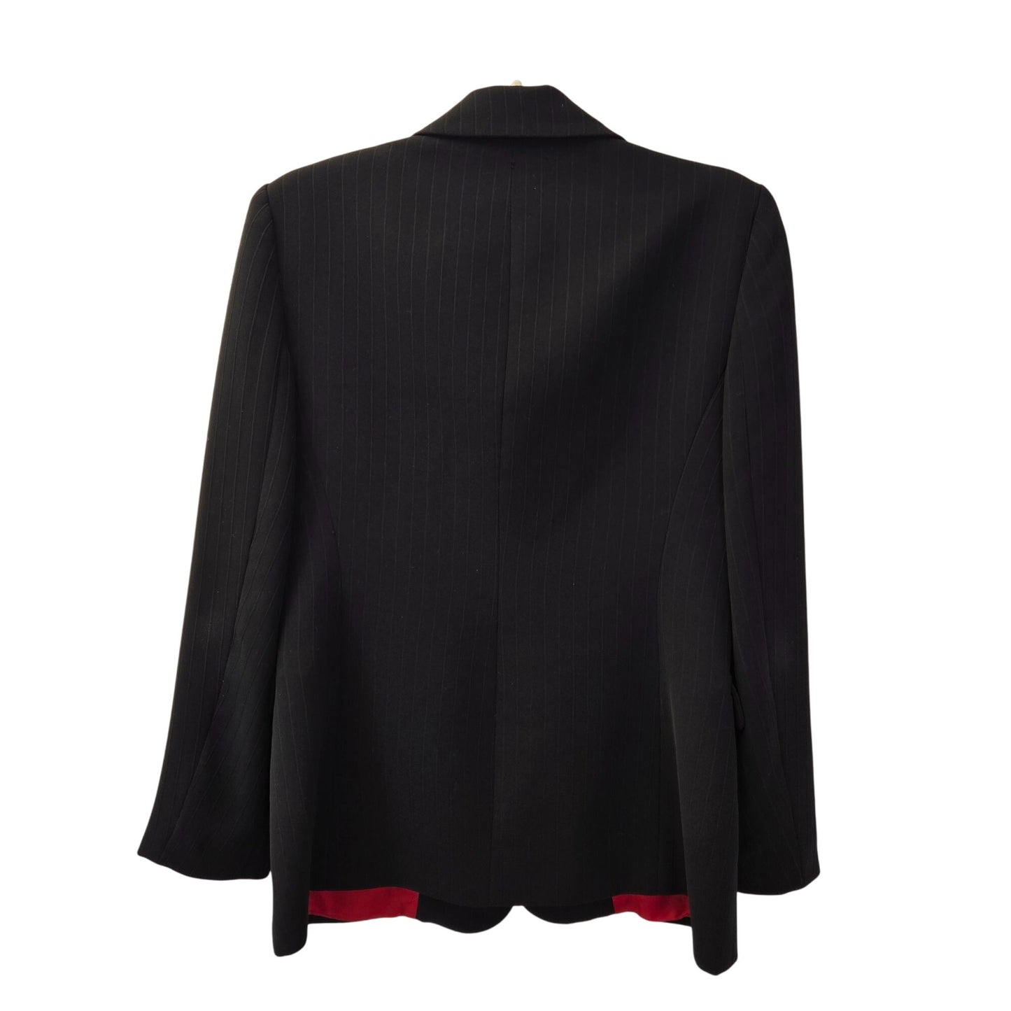 Louben Vintage Three Button Pinstripe Blazer Jacket Size 4