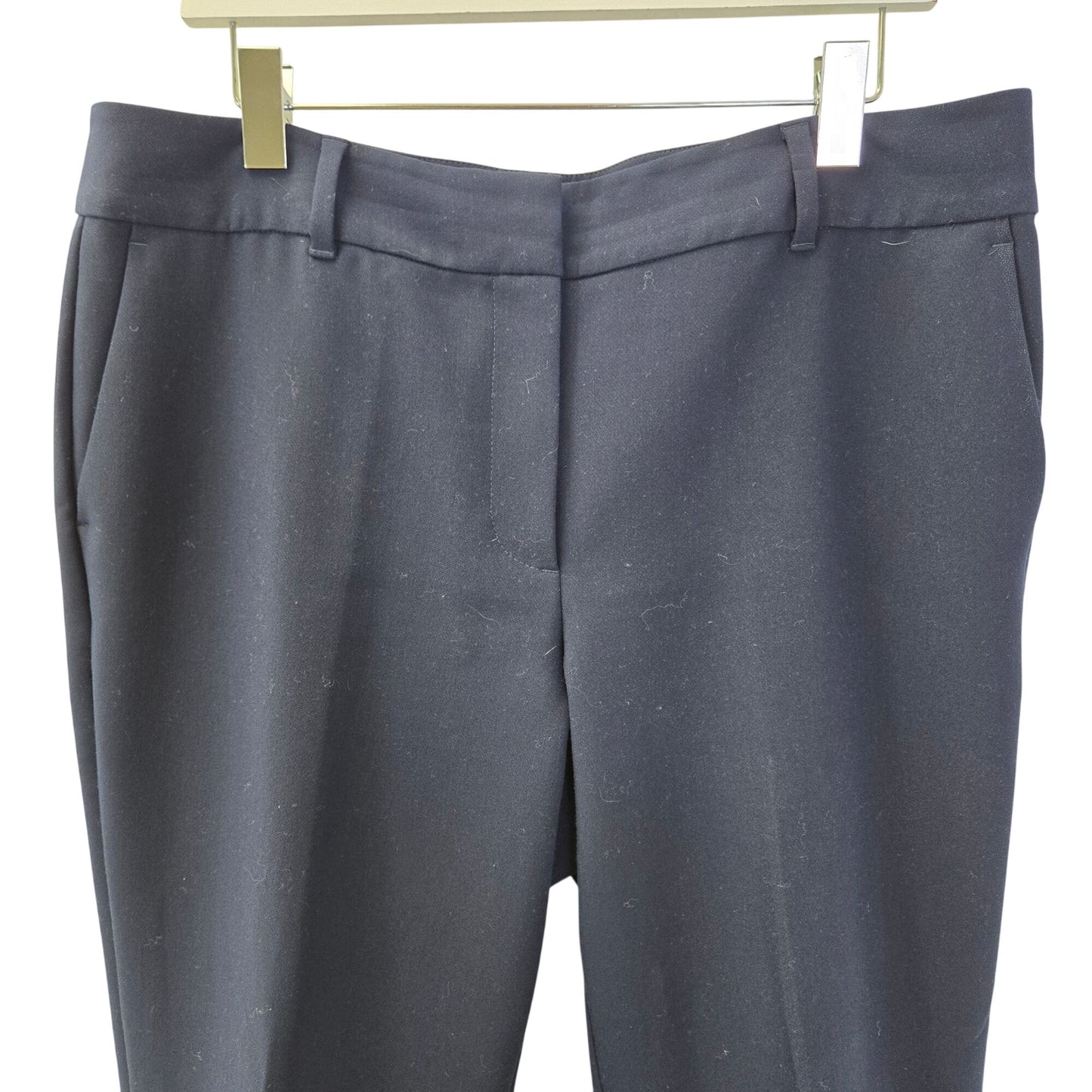 Ann Taylor Factory The Straight Pant in Seasonless Stretch Size 12