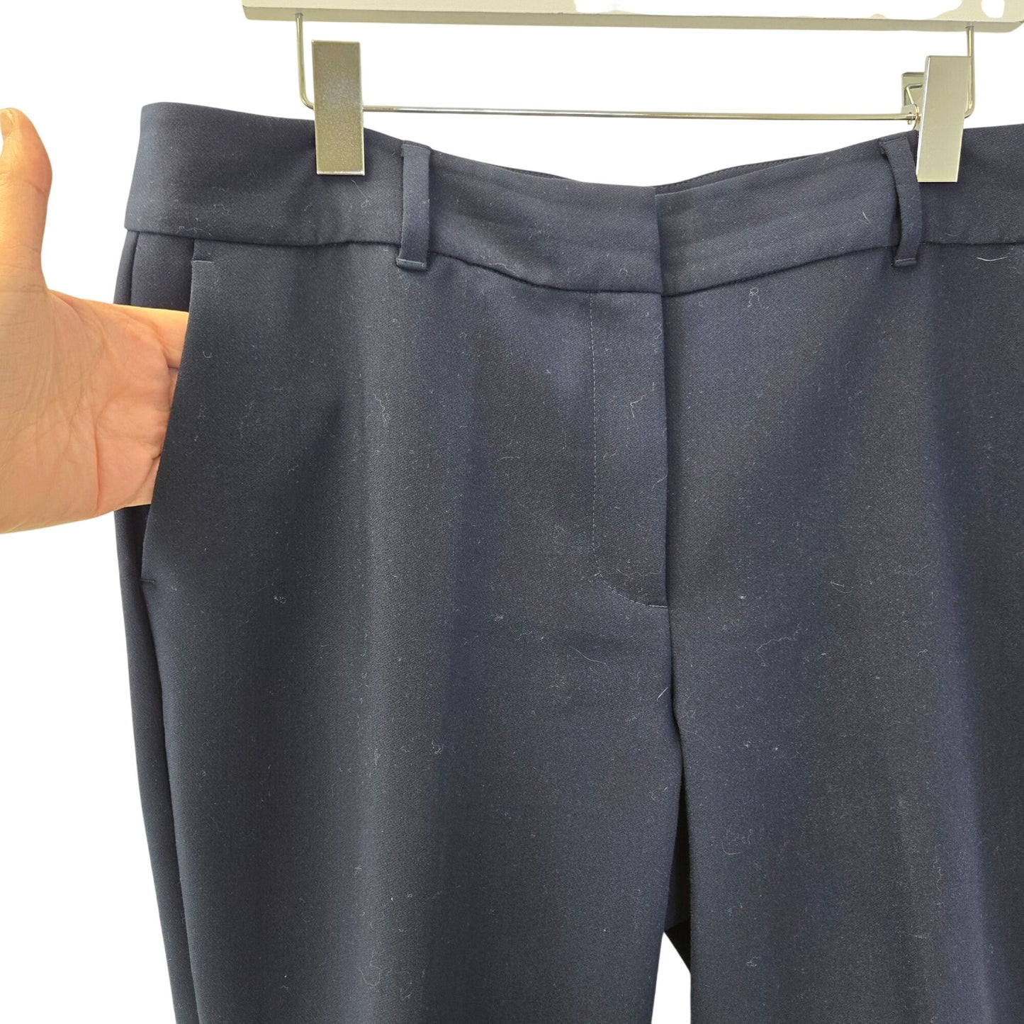 Ann Taylor Factory The Straight Pant in Seasonless Stretch Size 12