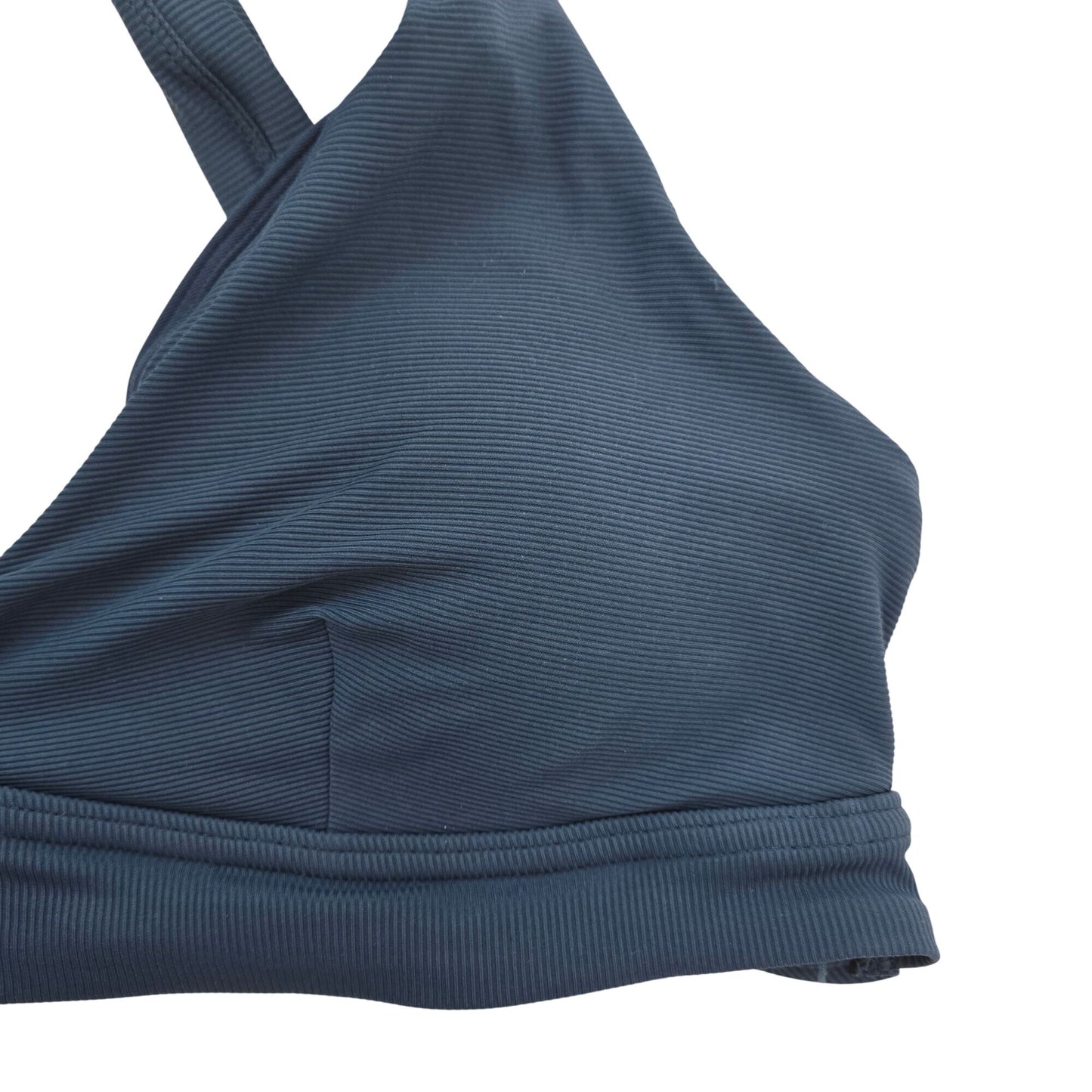 Prana Ribbed Criss-Cross Sports Bra Size Large